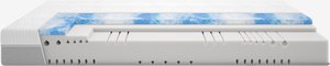 Materac piankowy 160x200cm GOLD F91 T DREAMZONE
