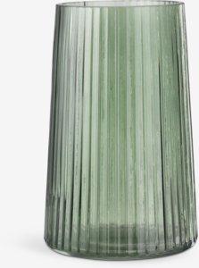Wazon ROY Ś13xW20cm zielony