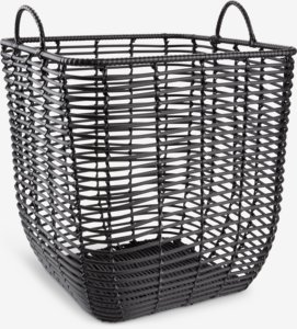 Cesta BERGE A37xL37xA39cm negro