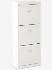 Shoe cabinet JERUP 3 comp. white