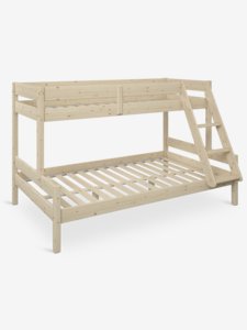 Łóżko piętrowe VESTERVIG 80/120x200 naturalny