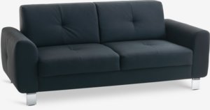 Sofa DAMHALE 3-pers. sort