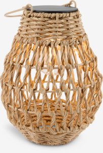 Lampa na baterie BREMSE Ś18xW22cm naturalny