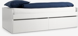 Cama con almacenaje TANGBJERG 90/180x200 blanco