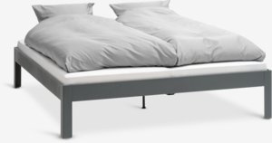 Estructura cama KILDEN 180x200 gris