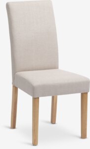 Dining chair TUREBY beige fabric