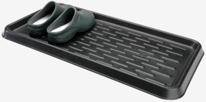 Tappetino per scarpe FRYNSEEG 38x75x3 cm nero