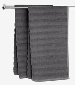 Handdoek TORSBY 50x90 grijs