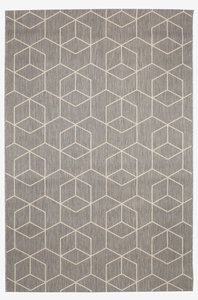 Rug BALSATRE 160x230 grey/white