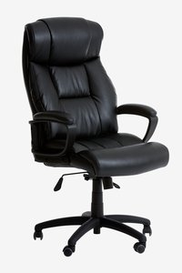 Chaise de bureau professionnelle TJELE noir