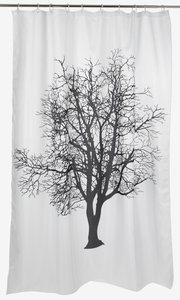 Shower curtain MARIEBY 180x200 white KRONBORG
