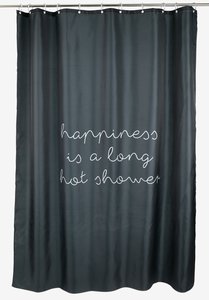 Sprchový záves RUNEMO 150x200 cm čierna