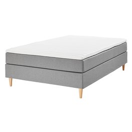 Jysk Boxspring 120X200 Basic C10 Licht Grijs jysk kopen in de aanbieding