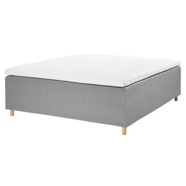 Jysk Boxspring 160X200 Plus C80 Licht Grijs jysk kopen in de aanbieding