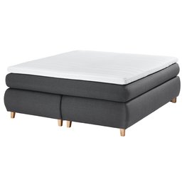 Image of JYSK Boxspringbett 180x200 GOLD C45 grau-41