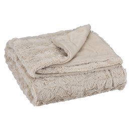 Image of JYSK Kuscheldecke MYGGBLOM 130x170 beige