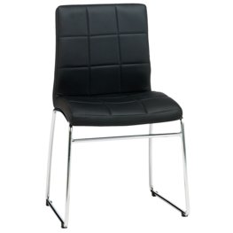 Jysk Eetkamerstoel Hammel Zwartchroom jysk kopen in de aanbieding