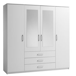 Image of JYSK Kleiderschrank VELLERUP 200x200 weiss