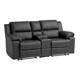 Jysk Verstelbare Bank Batum Kunstleer Zwart jysk kopen in de aanbieding