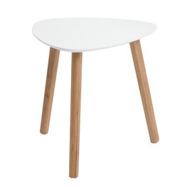 Jysk Bijzettafel Taps 40X40 Witbamboe jysk kopen in de aanbieding