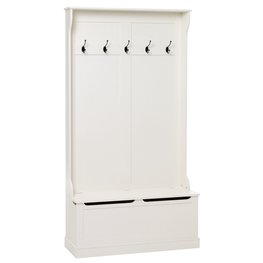 Jysk Halmeubel Egeby Met Bankje Wit jysk kopen in de aanbieding