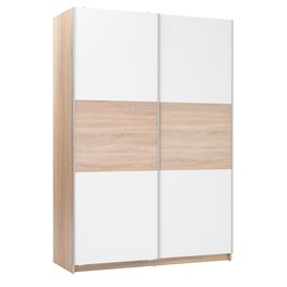 Jysk Kledingkast Sattrup 150X218 Witeiken jysk kopen in de aanbieding