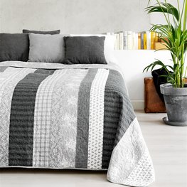 Jysk Sprei Kornblomst 240X260 Grijs jysk kopen in de aanbieding