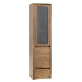 Jysk Vitrinekast Vedde 2 Deurs Wild Eiken jysk kopen in de aanbieding