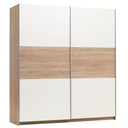 Image of JYSK Kleiderschrank SATTRUP 201x219 weiss