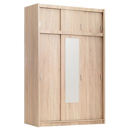 Jysk Kledingkast Gentofte 144X220 Eik jysk kopen in de aanbieding