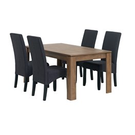 Jysk Vedde L160 Wild Eik 4 Bakkely Grijs jysk kopen in de aanbieding