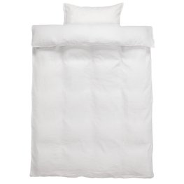 Jysk Dekbedovertrek Linea Linnen 140X200 Wit jysk kopen in de aanbieding
