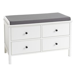 Jysk Bank Terpet 4 Lades Mkussen Wit jysk kopen in de aanbieding