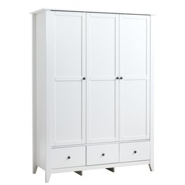 Jysk Kledingkast Nordby 150X200 Wit jysk kopen in de aanbieding